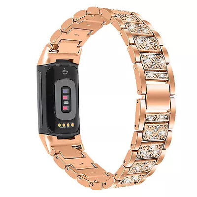 Fashionable Wrist Strap Bracelet Watchband Belt For Fitbit Charge 5 Watch H2U • $22.95