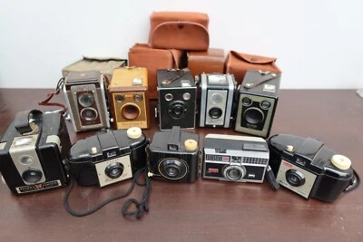 £70 • Buy 10x Old Vintage KODAK Film Cameras. Please Read