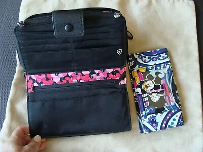 Vera Bradley Quilted Wallet And Checkbook Cover With Mickey Mouse • $15