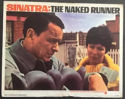 Frank Sinatra & Pretty Nadia Gray The Naked Runner 1967 Org Lobby Card 4789 • $7.99