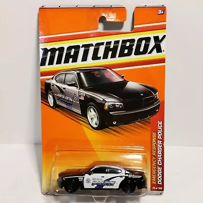 Matchbox 2011 Elk Grove Dodge Charger Police Car MOC Emergency Response  • $5.99