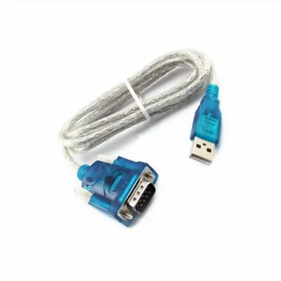 USB To RS232 Serial Port 9 Pin DB9 Cable Serial COM Port Adapter Convertor Blue • $6.05