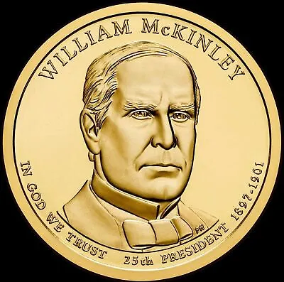 $5.98 • Buy 2013 D William McKinley Presidential Dollar  Brilliant Uncirculated  US Coin 