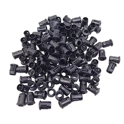 US Stock 100pcs 5mm Black Plastic LED Clip Holder Case Cup Mounting • $12.52