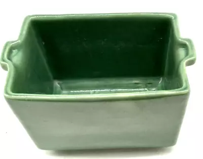 Vintage Mid Century Modern Green Haeger USA Planter 5.5  X 3.5  4-1/4 Tall • $10.99