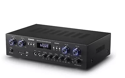 Donner MAMP5 BT HiFi Pwer Amplifier Receiver 4 Channel Audio Amp 440W  • $49.99