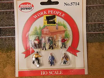 Ho Scale Model Power 5714 Work People Hand Painted Figures • $7.99