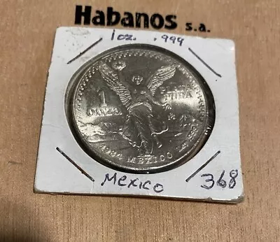 1984 MEXICO 1 Onza .999 SILVER 1oz. LIBERTAD Uncirculated • $29