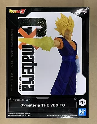 Dragon Ball Z GxMateria The Vegito Figure Banpresto Bandai Namco New • $24.99