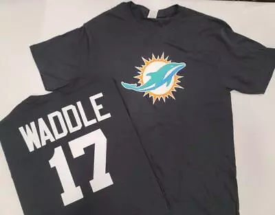 $17.99 • Buy 21127 Boys Youth NFL Team Apparel MIAMI DOLPHINS Football SHIRT BLACK ORANGE New