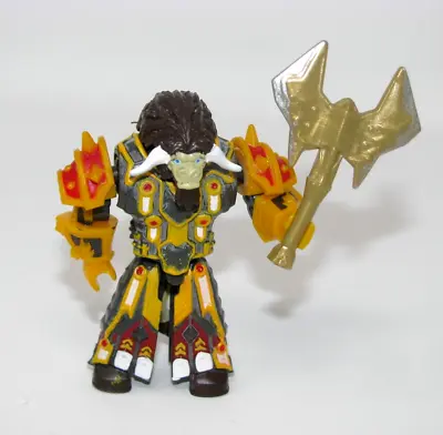 World Of Warcraft MEGA BLOKS LIGHTHOOF Tauren Figure From Goblin Zeppelin 91014 • $17.34