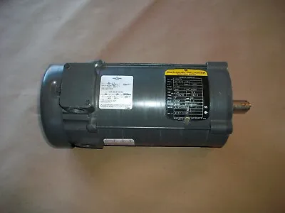 Baldor DC Motor 34-6172-1483   CD3475   .75HP  90VDC   5/8  SHAFT   USED • $135