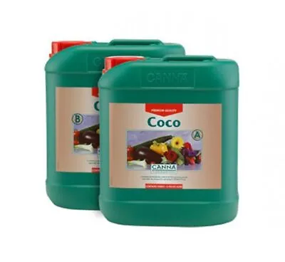 Hydroponics Canna Coco A+B 10 Litre Veg And Flower Plant Food Base Nutrients • £67.20