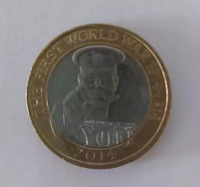 Lord Kitchener £2 Two Pound Coin First World War 2014 • £2.75