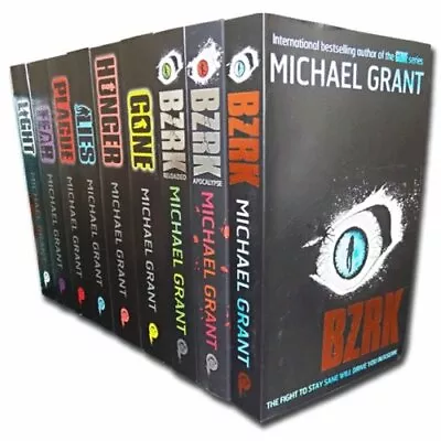 Michael Grant Collection Gone And BZRK Series 9 Books Set Reloaded Plague Lies • £28.98