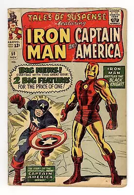 Tales Of Suspense #59 GD 2.0 1964 1st App. Jarvis • $38