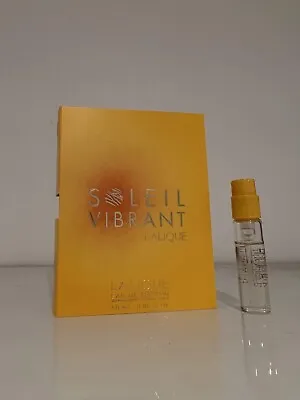 Lalique Soleil Vibrant Sample • £4