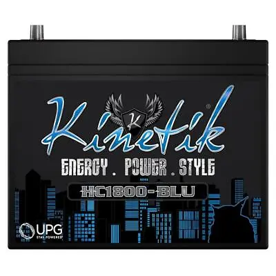 Kinetik Kinetik HC1800-BLU 1900A Power Cell Battery For Power Car Stereo System • $249.99