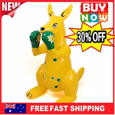 NEW Australian Souvenir Supporter Blow Up Inflatable Large 1mt Boxing Kangaroo  • $35.99