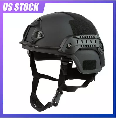 TAC Ballistic MICH Helmet Aramid NIJ IIIA High Cut Combat Bulletproof Head Armor • $219.99