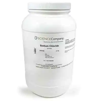 Sodium Chloride 2.5kg Lab Grade • $29.95