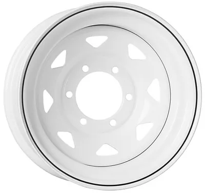 Extreme 4x4 Steel Wheel For Nissan Patrol 15X10 6/139.7 44N White 110.1cb 6 Stud • $108.82