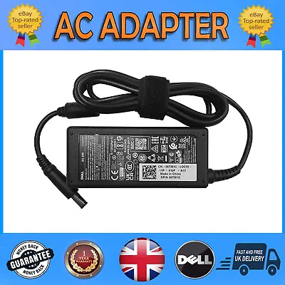 65w Adapter Charger For Dell Ha65nm130 (7.4mm X 5.0mm Pin) • £19.75