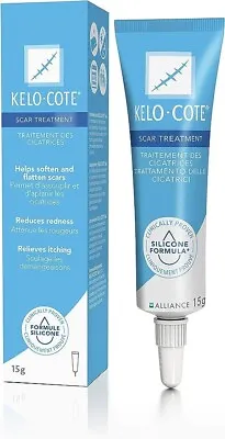 Kelo Cote Advanced Formula Silicone Scar Gel To Tackle Scars 15g • £20.88