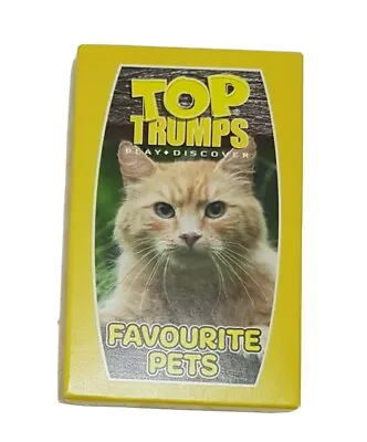 Mcdonalds Top Trumps Card Game Play & Learn Favourite Pets Card Brand New  • £3.99