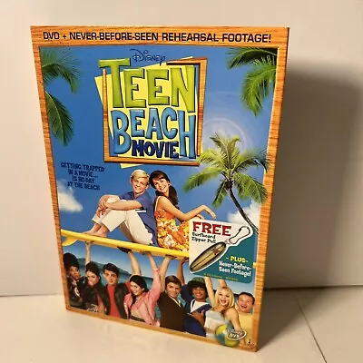 Teen Beach Movie Disney Dvd Slipcover Musical Ross Lynch Maia Mitchell Like New • $12.59