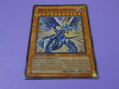 Yu-Gi-Oh! Yu-Gi-Oh! 2004 Movie SPANISH BLUE-EYES SHINING DRAGON MOV-SP001 • £9.99