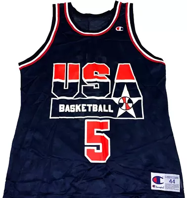 Rare Vintage Mark Price USA Basketball Dream Team II Champion Jersey NEW Mens 44 • $116.99