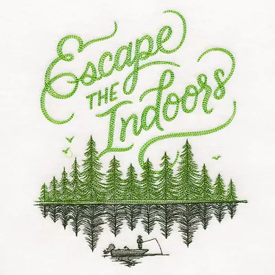 Escape The Indoors Towels Embroidered By Laura • $34