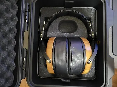 Audeze LCD-2F 2009-2015 - Bamboo With Case - GREAT Condition • $730