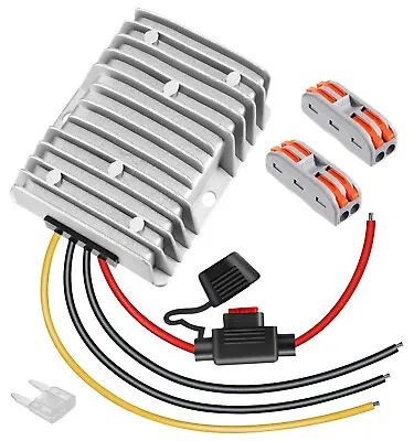 DC 36/48V To DC12V Step Down Voltage Converter Regulator Power Supply Waterproof • £18.65