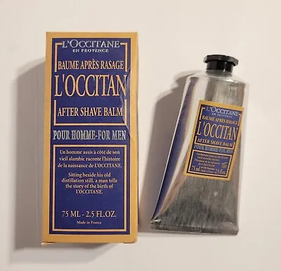 L'Occitane En Provence L'OCCITAN Men's After Shave Balm 2.5 Oz New In Box • $33.99