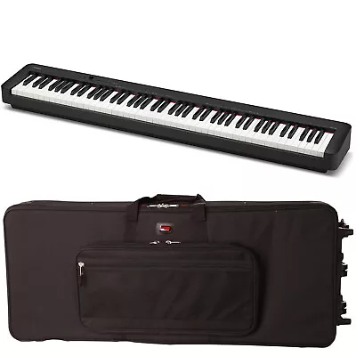 Casio CDP-S160 88-Key Digital Piano Keyboard Black W/ Soft Case • $779
