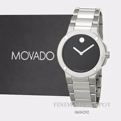 Authentic Movado Womens Extreme Quartz Silver Tone Stainless Steel Watch 0606292 • $1495