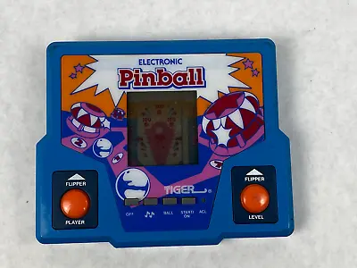 Vintage 1987 Tiger Electronics LTD Electronic Pinball Handheld LCD Video Game • $14.95