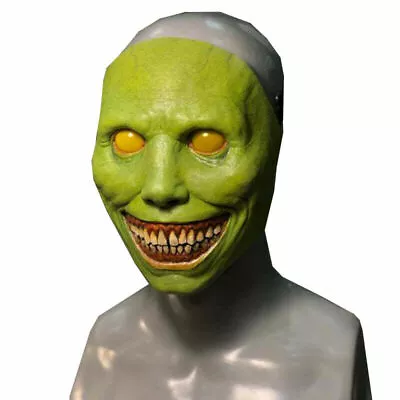 $10.99 • Buy Horror Scary Exorcist Face Mask Demon Smile For Halloween Cosplay Party Costume