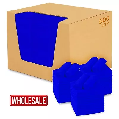 Bulk 16 X16  All Purpose Microfiber Towel Wholesale Case Quantity 500 Count Lot • $169.87