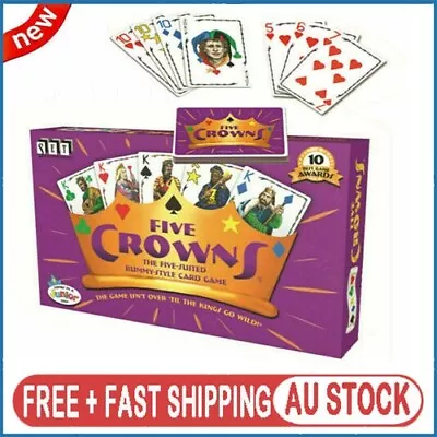 $18.25 • Buy Set Enterprises Five Crowns Card Game 5Suites Classic Original Family Party Game