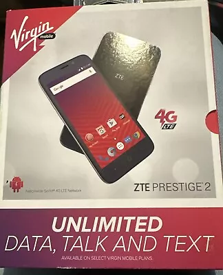 NEW! Virgin Mobile  ZTE Prestige 2   Brand New Sealed Package 2018 • $8