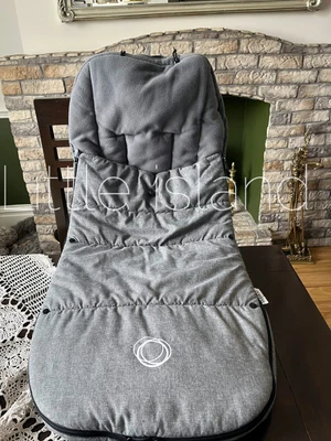 £52.99 • Buy Bugaboo Universal Footmuff Cameleon Bee Donkey Buffalo Fox. Grey Melange