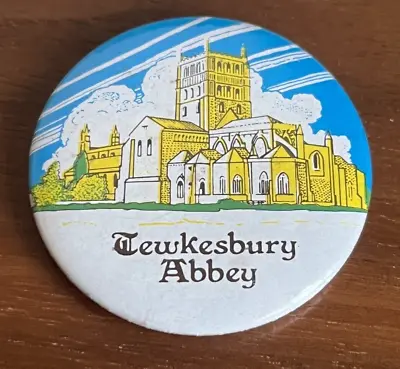 Tewkesbury Abbey Vintage Button Badge  • $3.72