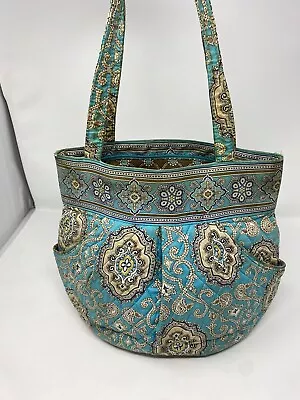 Vera Bradley Totally Turq Shoulder Bag • $17