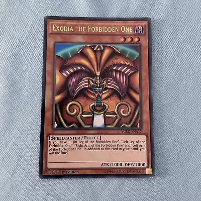 YuGiOh - Exodia The Forbidden One YGLD-ENA17 1st Edition Ultra Rare • £2.99