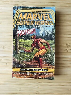Tsr Marvel Super Heroes Gamebook 3 - Night Of The Wolverine - D&d Ad&d Rpg Gygax • $2.99