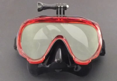 $29.95 • Buy With GoPro Bracket Silicone Mask For Snorkeling Scuba Diving WIL-DM-32R