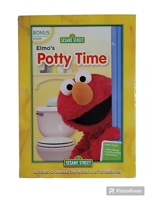 Sesame Street - Elmo's Potty Time DVD  With POTTY TIME CHART POSTER Warner Video • $6.95